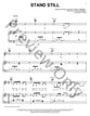 Stand Still piano sheet music cover